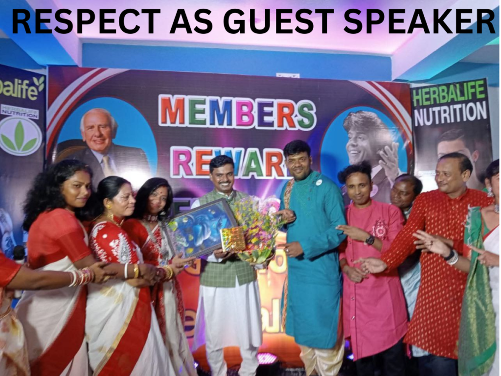 RESPECT AS GUEST SPEAKER